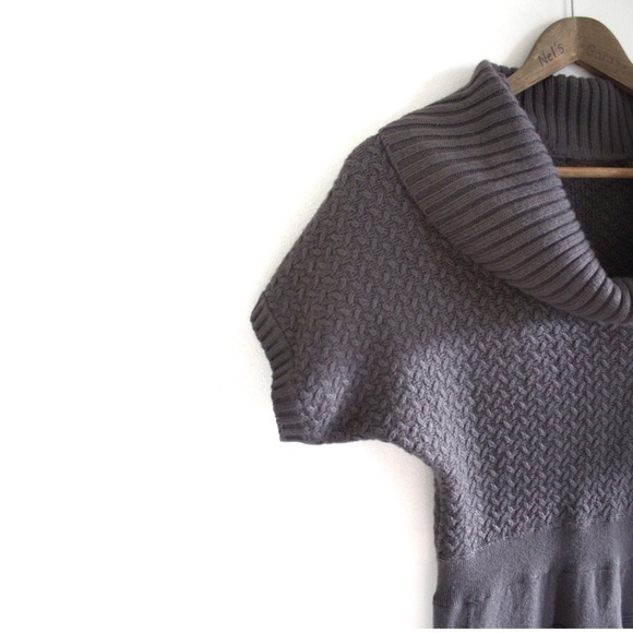 The Limited Cowl Neck Textured Sweater Dress Small - Picture 2 of 8
